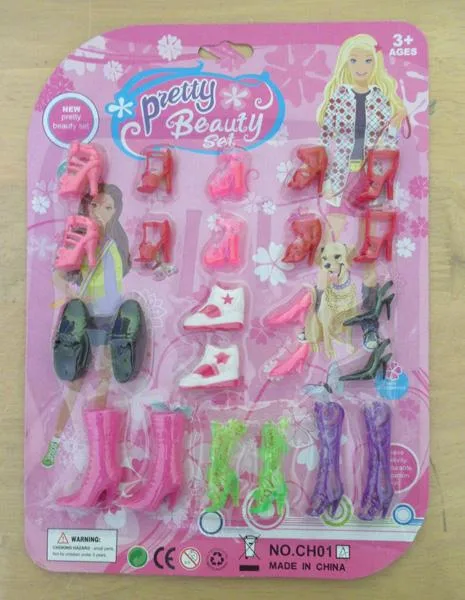 Set di pedane per bambola di plastica «Pretty Beauty Set» (Midex)