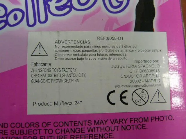 Bambola di plastica «Pretty Doll» — foto 2 dell'alert A12/0278/14