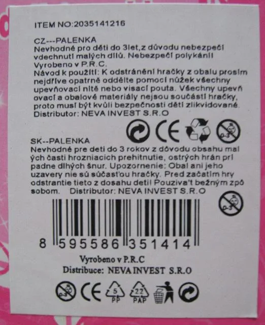 Bambola di plastica «Pretty Girl» — foto 2 dell'alert A12/1880/13