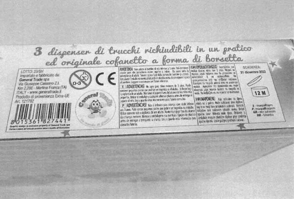 Kit di trucco giocattolo «Pretty MAKE UP - Trucchi» — foto 3 dell'alert A12/1920/19