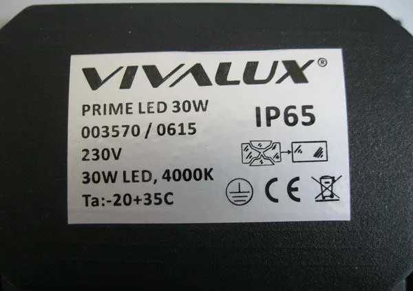Proiettore a LED «PRIME LED 30W» — foto 2 dell'alert A11/0008/17