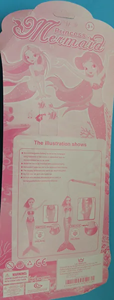 Bambola di plastica «Princess Mermaid» (LE ROYAL)