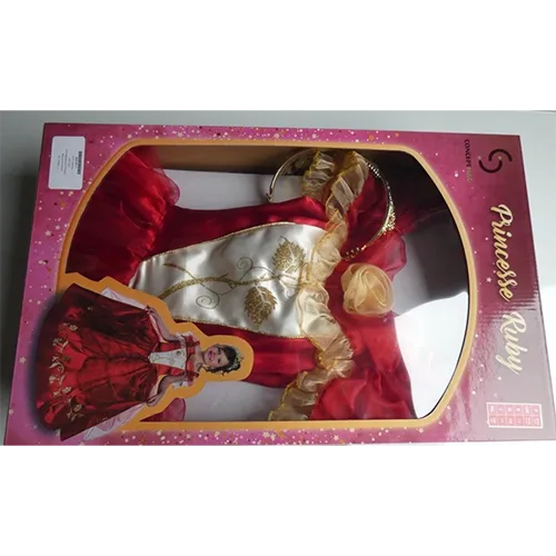 Costume da abito fantasia «PRINCESSE RUBY» (CONCEPTMAG)