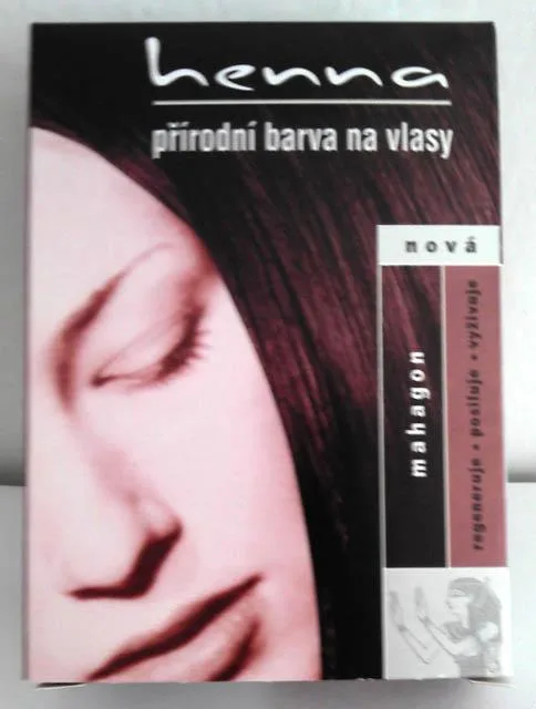 Tintura per capelli «Prírodní barva na vlasy (natural powder hair dye)» (Henna)