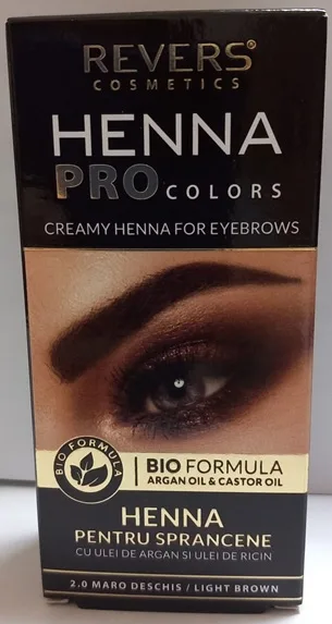 Colorante delle sopracciglia «Pro Colors Creamy Henna for Eyebrows» — foto 1 dell'alert A12/00798/23