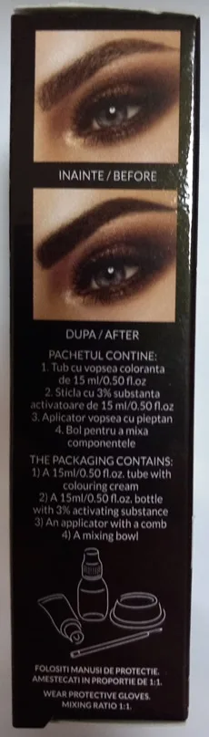 Colorante delle sopracciglia «Pro Colors Creamy Henna for Eyebrows» — foto 3 dell'alert A12/00798/23