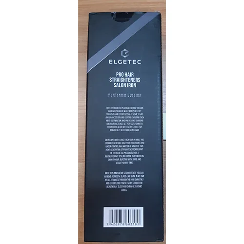 Raddrizzatrice per capelli «Pro Hair Straighteners Salon Iron Platinum Edition» — foto 2 dell'alert SR/00955/25