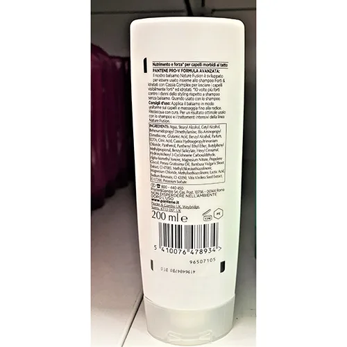 Balsamo per capelli «Pro-V Nature Fusion» — foto 2 dell'alert A12/01651/24