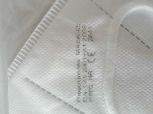 Maschera filtro antiparticolato «Proactive-tex MASK- 05» — foto 1 dell'alert A12/01773/22