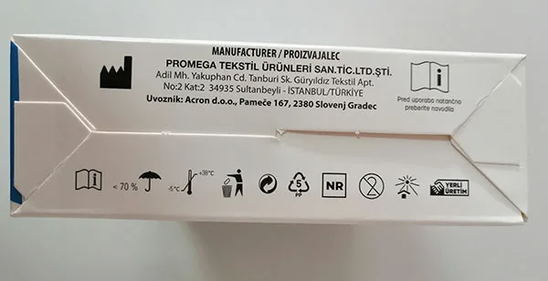 Maschera filtro antiparticolato «Proactive-tex MASK- 05» — foto 2 dell'alert A12/01773/22