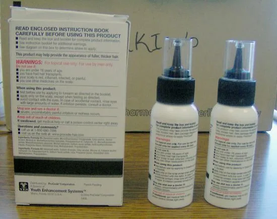 Prodotto per la cura dei capelli (crema per capelli da uomo con diradamento dei capelli) — foto 2 dell'alert 0386/07