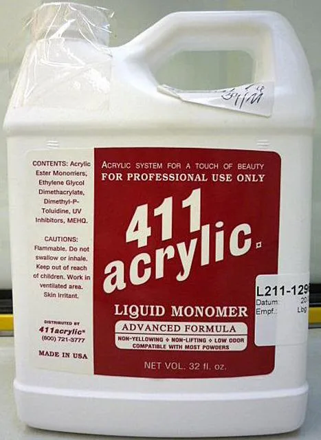 Prodotto per la modellazione delle unghie "411 acrilico Liquid Monomer — foto 1 dell'alert 0401/12
