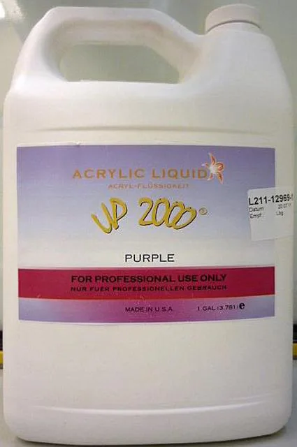 Prodotto per la modellazione delle unghie "Acrylic Liquid UP 2000 Pur (Charms Carrot)