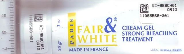 Prodotto schiarimento della pelle "Gel Crème Eclaircissant i (Fair &amp; White)