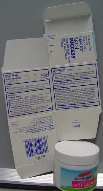 Prodotto schiarimento della pelle "Skin Success Fade Cream" — foto 1 dell'alert A12/0876/12