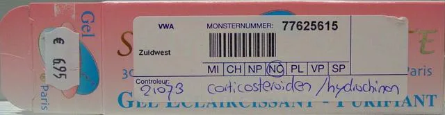 Prodotto schiarimento della pelle "Skin White Lightening — P — foto 1 dell'alert 0849/11