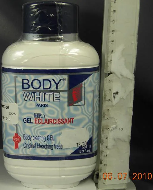 Prodotto schiaritore della pelle – HP.3 Gel detergente corpo (Body White)