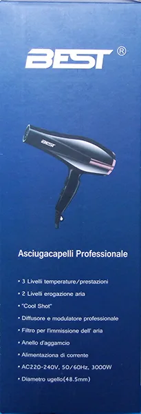 Asciugacapelli «PROFESSIONAL ASCIUGACAPELLI» — foto 4 dell'alert A12/01075/22