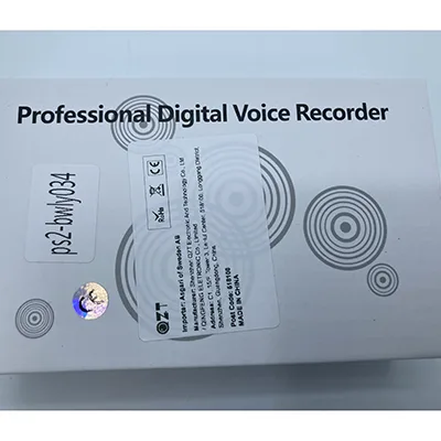 Registratore vocale digitale «Professional Digital Voice Recorder» — foto 3 dell'alert A12/01505/24