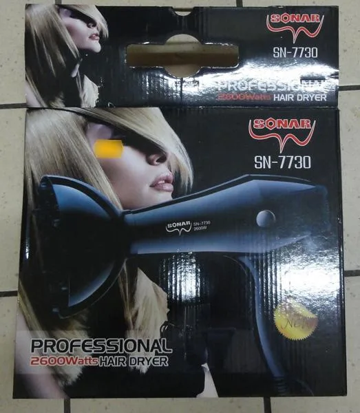 Asciugacapelli «Professional Hair Dryer» (SONAR)