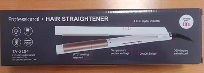 Raddrizzatrice per capelli «Professional Hair Straightener» — foto 3 dell'alert A12/01437/21