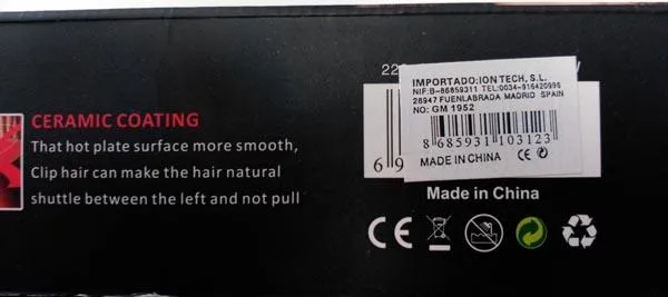Raddrizzatore per capelli «Professional Hair Straightener» — foto 2 dell'alert A12/0680/17