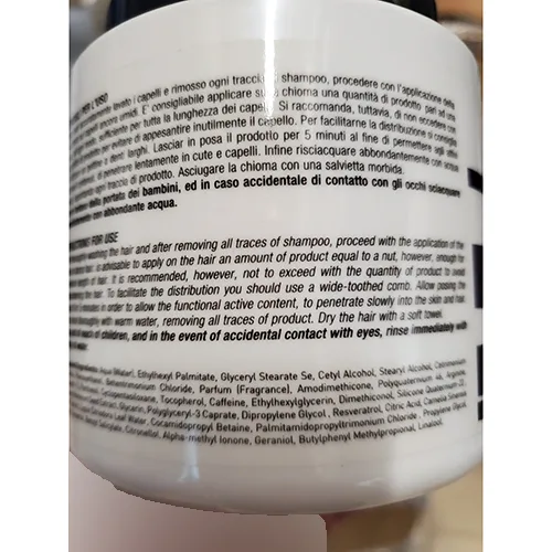 Maschera per capelli «Professional Milano maschera capelli azione anti età» — foto 2 dell'alert A12/01323/24