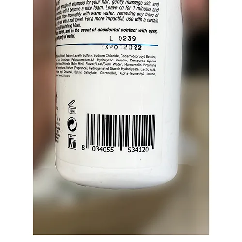 Shampoo «Professional Milano shampoo idratante nutriente» — foto 3 dell'alert A12/00540/24