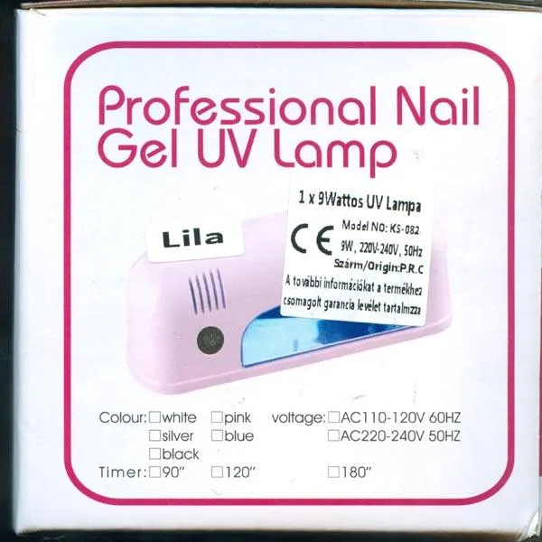 Lampada per unghie UV «Professional Nail Gel UV Lamp» — foto 3 dell'alert A12/0595/17