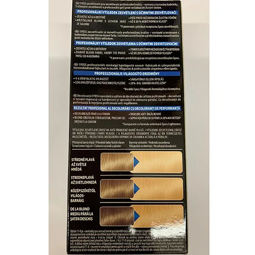 Tinture per capelli «Professional Performance Permanent Lightener» — foto 3 dell'alert SR/01236/25