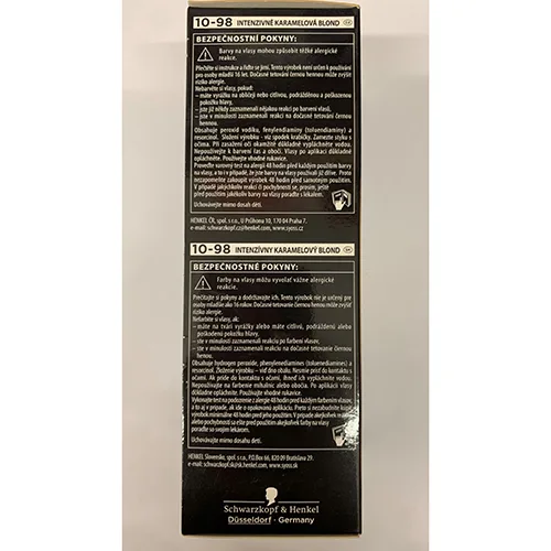 Tinture per capelli «Professional Performance» — foto 3 dell'alert SR/01541/25