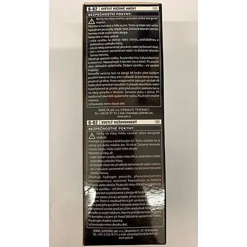 Tinture per capelli «Professional Performance» — foto 4 dell'alert SR/01955/25