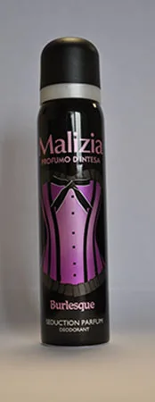 Spruzzo di deodorante «Profumo d'intesa» (Malizia)