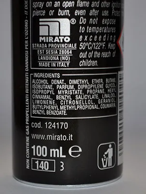 Spruzzo di deodorante «Profumo d'intesa» — foto 3 dell'alert A12/01475/23