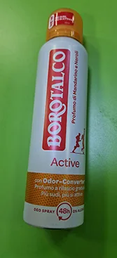 Deodorante a spruzzo «Profumo di Mandarino e Neroli» — foto 1 dell'alert A12/00502/23