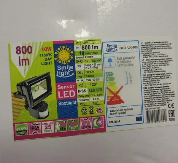 Proiettore a LED — foto 3 dell'alert A11/0111/16
