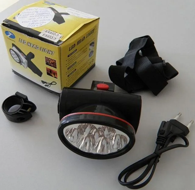 Proiettore ricaricabile "LED Head Light" — foto 1 dell'alert 0887/11