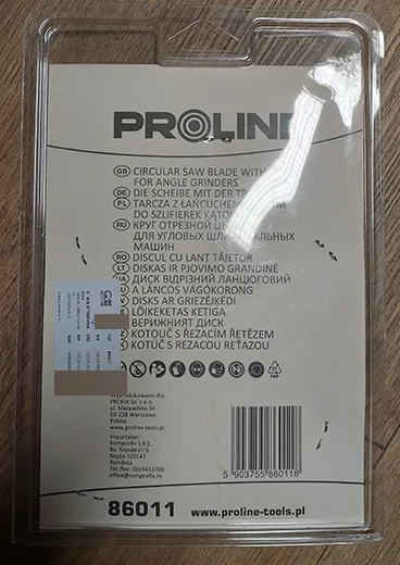 Lama circolare della sega «PROLINE 86011» (Proline)