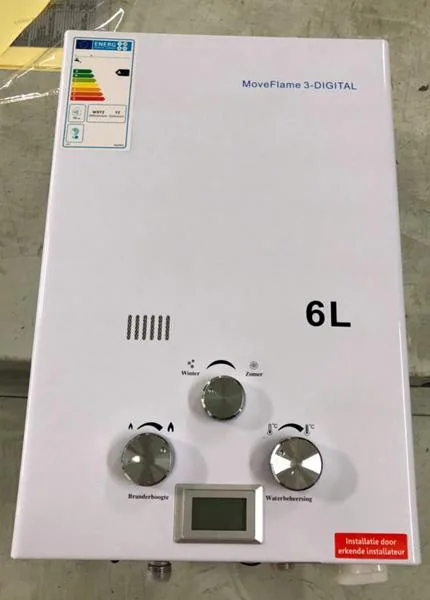 Scaldabagno a gas «PROPAAN/BUTAAN GAS GEISER» — foto 2 dell'alert A12/1173/19