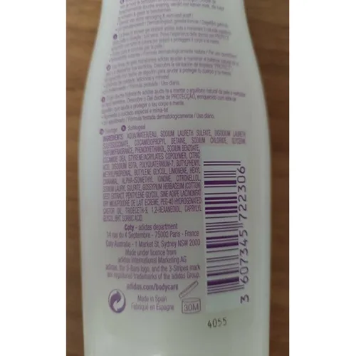 Latte detergente «Protect» — foto 2 dell'alert A12/00665/24