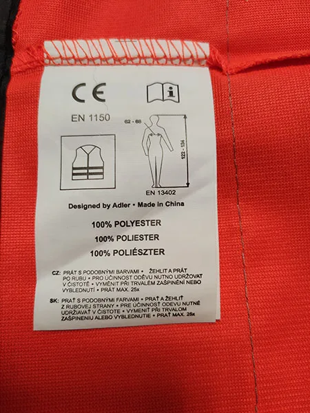 Gilet di visibilità «Protective children's vest» — foto 2 dell'alert A12/00521/22