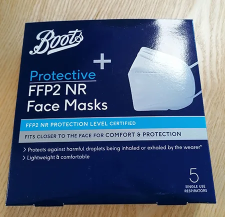 Maschera filtro particella «Protective FFP2 NR Face Masks» — foto 3 dell'alert A12/00341/22