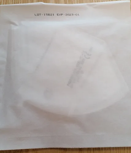 Maschera filtro particella «Protective FFP2 NR Face Masks» — foto 5 dell'alert A12/00341/22