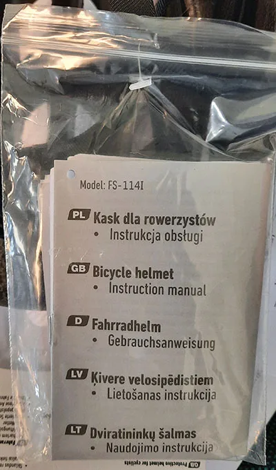 Helmet «Protective helmet for cyclists» — foto 4 dell'alert A12/00601/22