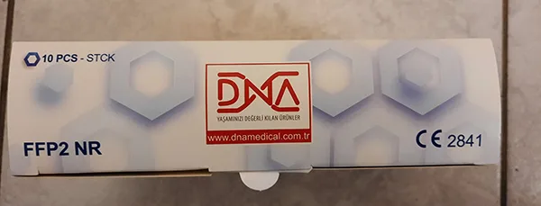 Maschera filtro antiparticolato «Protective mask» — foto 4 dell'alert A12/00195/23