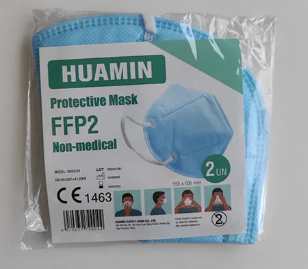 Maschera filtro particella «Protective mask» — foto 4 dell'alert INFO/00122/21