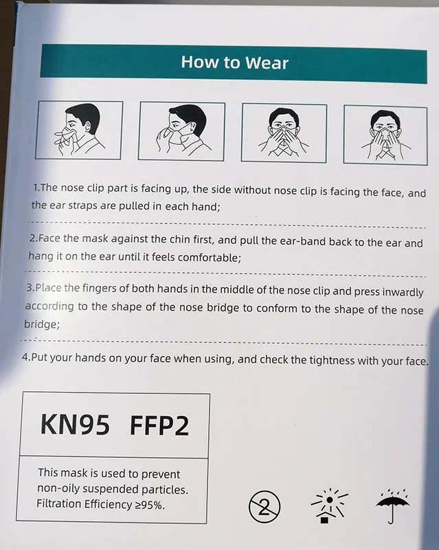 Maschera filtro antiparticolato «PROTECTIVE MASK» (Kings Ram)