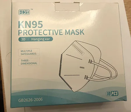 Maschera filtro particella «Protective Mask KN95» — foto 1 dell'alert INFO/00014/21