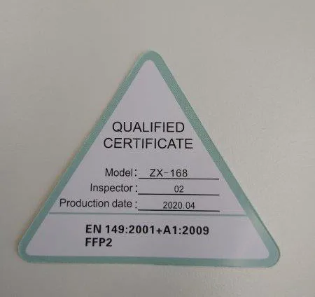 Maschera filtro particella «Protective Mask KN95» — foto 5 dell'alert A12/01597/21