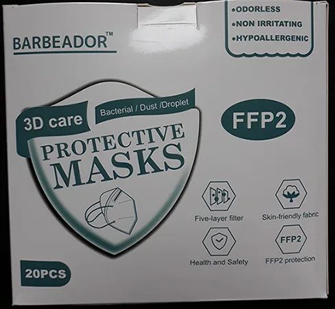 Maschera filtro particella «Protective masks» — foto 1 dell'alert INFO/00124/21